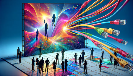 Ethernet Cables Powering Interactive Installations | Mr. Tronic