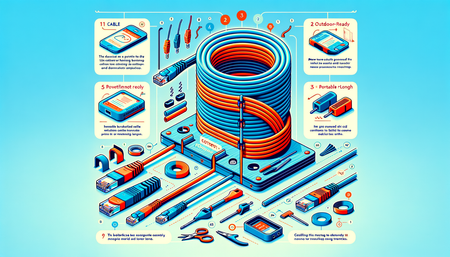 Creación de cables Ethernet portátiles para exteriores para soluciones de redes de viaje