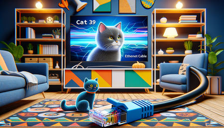 Hoe Verbindt u uw Smart TV voor de Snelste Streaming Ervaring met Mr. Tronic Cat7 Ethernet Kabels