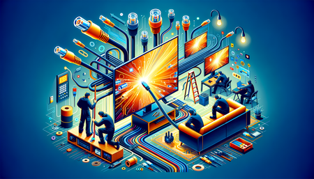 Optimierung von Patchkabeln für den Innenbereich zur nahtlosen Integration von Smart-TVs in Sicherheitssysteme