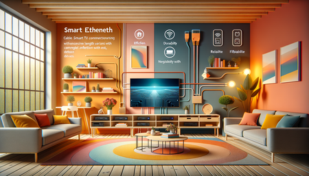 Understanding the Advantage of Flat Ethernet Cables for Smart TV Connectivity