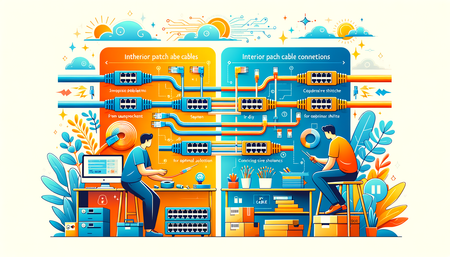 Das Netzwerk meistern: Eine Schritt-für-Schritt-Anleitung zur DIY-Installation von Patchkabeln für Netzwerkswitches im Innenbereich