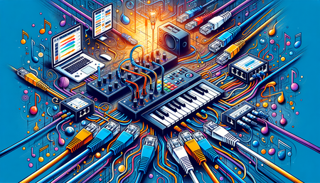 Optimizing Online Music Collaboration: Using Ethernet Splitters and Switches with Outdoor Patch Cables