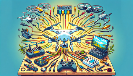 Commencer avec des câbles de raccordement intérieurs pour votre première configuration de drone