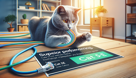 Discover the Superior Performance of the Mr. Tronic Grey Cat 5E Ethernet Cable