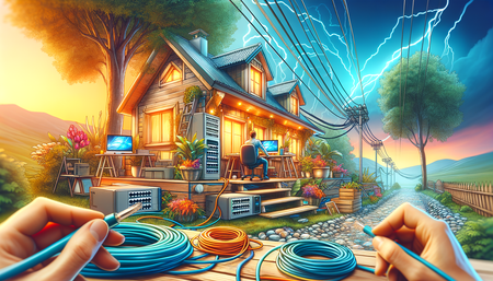 Creating the Perfect Outdoor Home Office in 2024: Harnessing the Power of Bulk Ethernet Cables for Enhanced Personal Cloud Storage