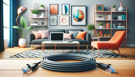 Next-Gen Flat Ethernet Cables: Enhancing Online Learning Connectivity for Modern Families