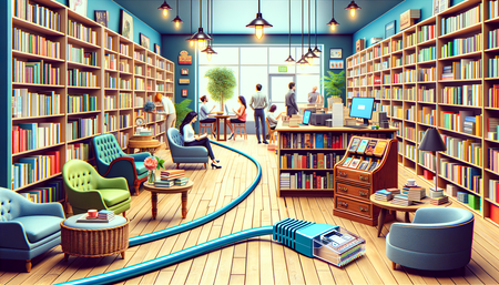 How Mr. Tronic Ethernet Cables Transformed a Local Bookstore's Network