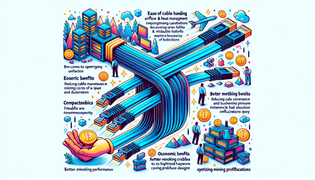 Cavi Ethernet Piatta: Il Cambiamento Epocale per l'Efficienza del Mining di Bitcoin di Nuova Generazione