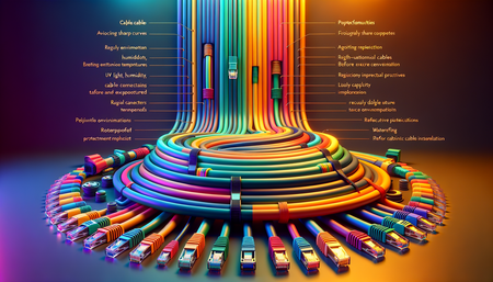 Extender la vida útil de los cables Ethernet exteriores a granel: consejos esenciales de mantenimiento para autónomos