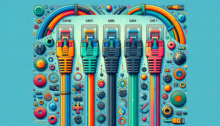 Welke Ethernet-kabel heb je nodig voor Smart TV: Een vergelijking van Mr. Tronic Cat5E, Cat6 en Cat7 Ethernetkabels