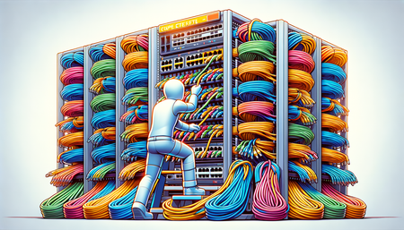 Best Practices for Organizing Ethernet Cables in a Network Closet with Mr. Tronic