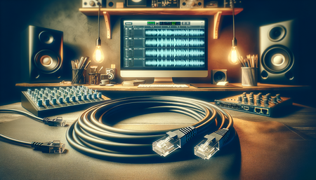 Cables Ethernet Planos y Económicos para una Colaboración Musical en Línea sin Interrupciones por Menos de $20