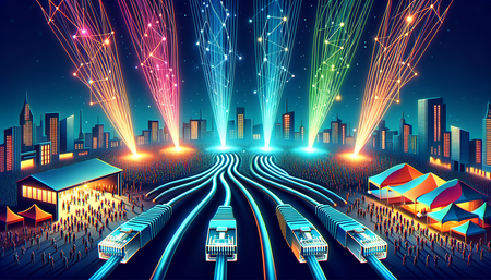 Enhancing Outdoor Event Connectivity with Mr. Tronic Ethernet Cables